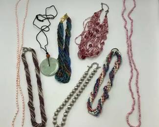 Necklace Collection with Beaded, Multi Strand and Pendant Styles