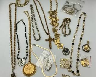 Vintage Modern Necklace and Pendant Assortment Yocmi NY Butterfly Necklace