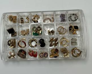 Vintage Costume Jewelry Earrings Assortment