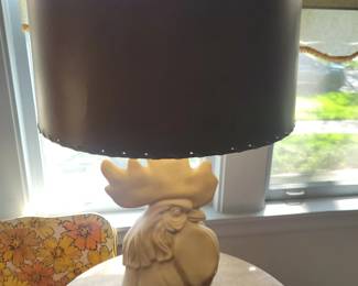 Rooster lamp
