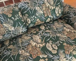 Vintage Floral Upholstered Sofa by Pennsylvania House