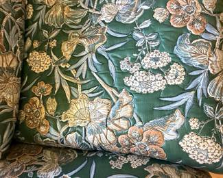 Ethan Allen Floral Upholstered Loveseat