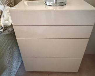 Lane "Acclaim" Mid-Century Modern Walnut Nightstand