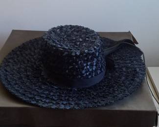 Roberta Bernays Wide-Brimmed Straw Hat