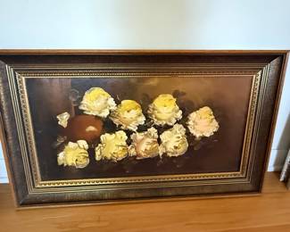 Robert Cox Floral Still Life Oil Painting