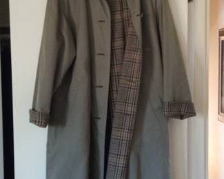 Reversible Trench Coat with Plaid Lining - Burberrys'