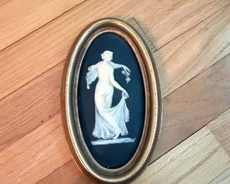 Wedgwood Jasperware Plaque of a Dancing Figure