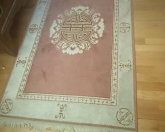 Chinese 'Shou' Symbol Rug