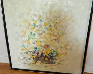 Impressionistic Floral Still Life Oil Painting