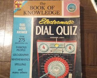 The Book of Knowledge Electromatic Dial Quiz #3887