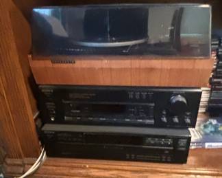 Sony Stereo System with Turntable