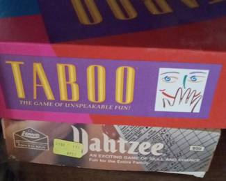 Taboo Board Game (1989 Milton Bradley Edition)