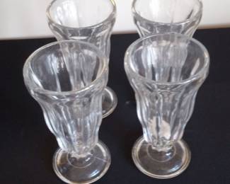 Anchor Hocking "Fountainware" Clear Soda Fountain Glasses