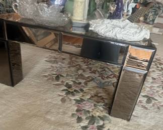 Mirrored Console Table