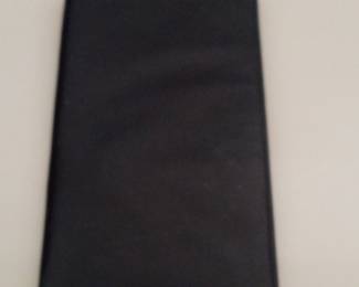 Black Leather Bifold Wallet