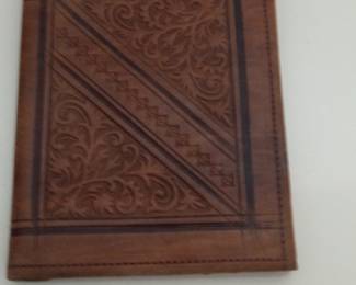 Vintage Moroccan Leather Document Holder/Folio