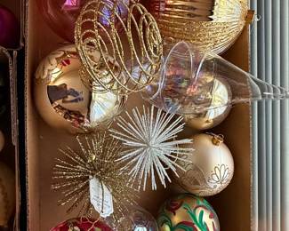 Assorted Vintage Christmas Ornaments