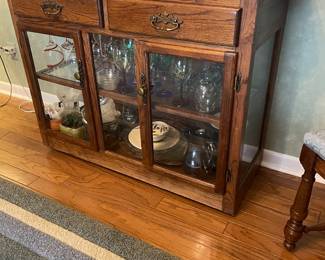 PRE-SALE AVAILABLE Lighted Server on wheels $395 plus tax L-45" W-17" H-33"