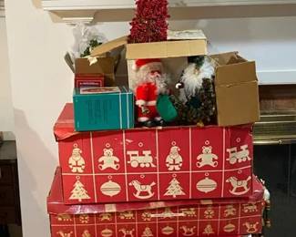 Mystery Lot Of Christmas DecorationsSupplies