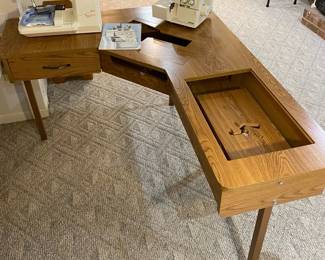 003 Sewing Table With SewingEmbroidery Machines