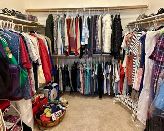 Full master closet 