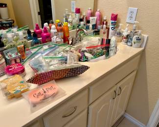 Master bathroom id stuffed!