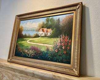 Beautiful artwork through out home
