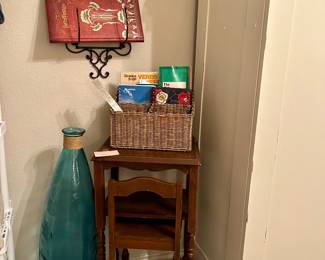 Child’s desk and chair 