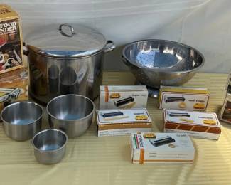 Pasta Makers And A Pot
