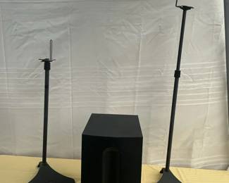 Infinity Speaker And 2 Stands