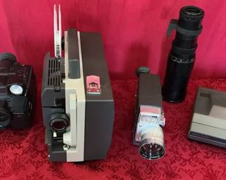Cameras, Projector And Video Recorders