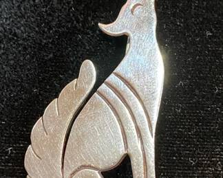 Silver Howling Coyote