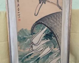 Asian Artwork Vegetables