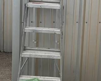 Keller Ladder With Painting Supplies