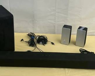 Vizio Soundbar And Speakers