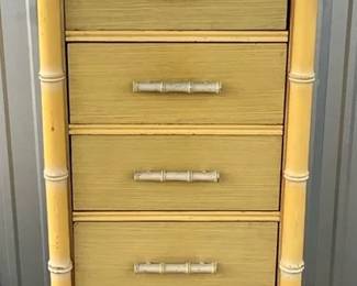 Faux Bamboo Lingerie Chest