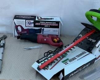 Reciprocating Saw, Hedge Trimmer  Extendable Lopper