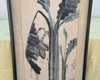 Banana Tree Asian Artwork