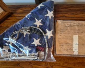 Original US Flag with provenance - 