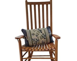 very nice slat rocker.  One of a pair