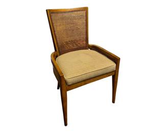 Vintage chair, cane back