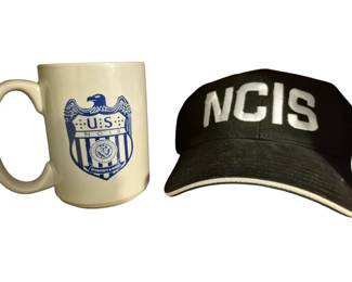 NCIS hat and memorabilia