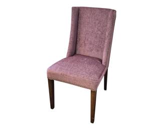 purple parson chair