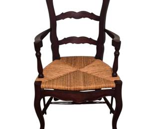cane bottom ladder back chair