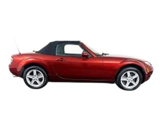 Side view of Mazda Miata Mx5