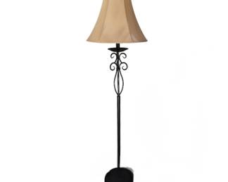 wrought iron floor lamp