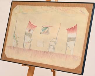 JZArt5b Chair for a Painter rendering