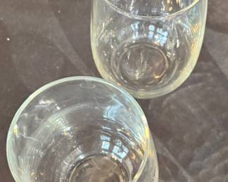 GC1 2 stemless wine glasses