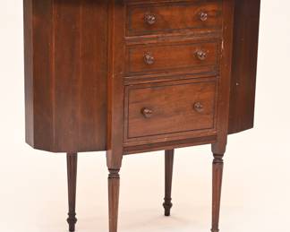 FURN6a End tablesewing storage closed