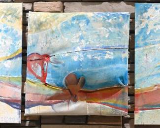 JZArt7 In the sky triptych